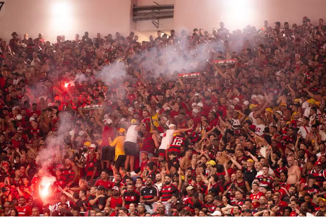Torcida do Flamengo no Maracanã — Foto: Adriano Fontes/Flamengo