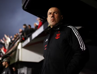 Leonardo Jardim em Estudiantes x Flamengo —
