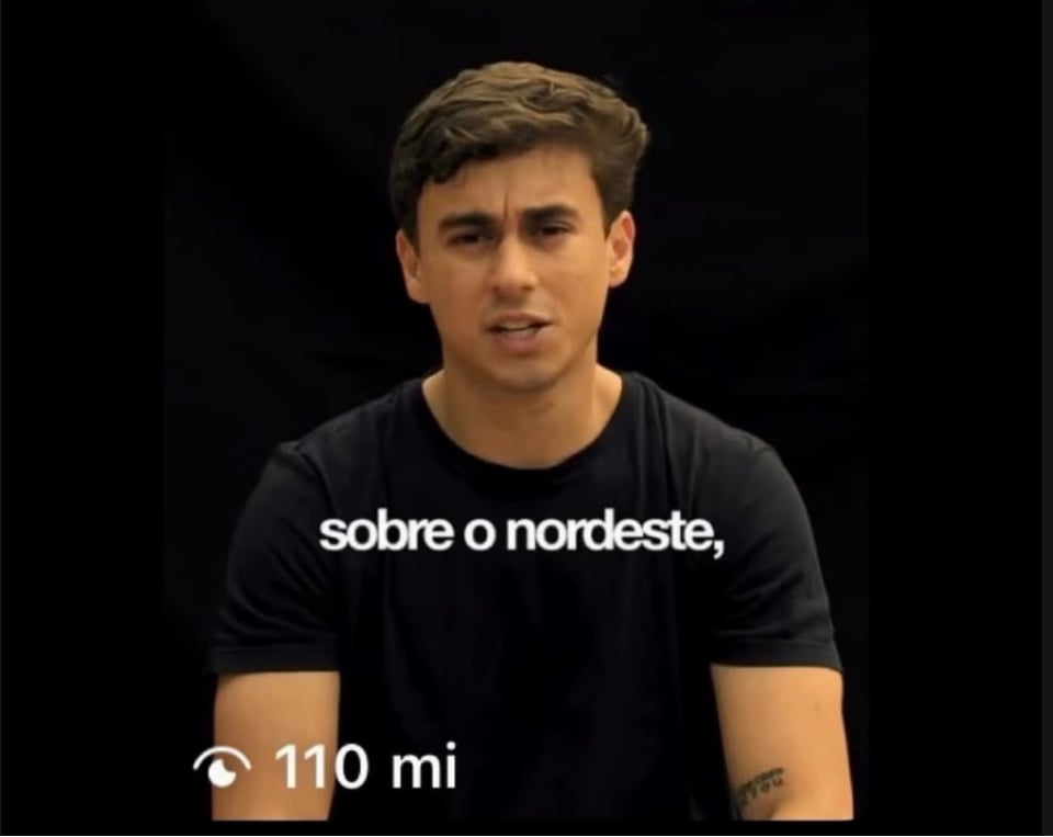 Reprodução: Instagram Nikolas Ferreira