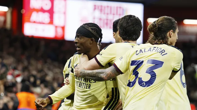 Premier League - Nottingham Forest v Arsenal gol Madueke (Foto: Jason Cairnduff/Reuters)