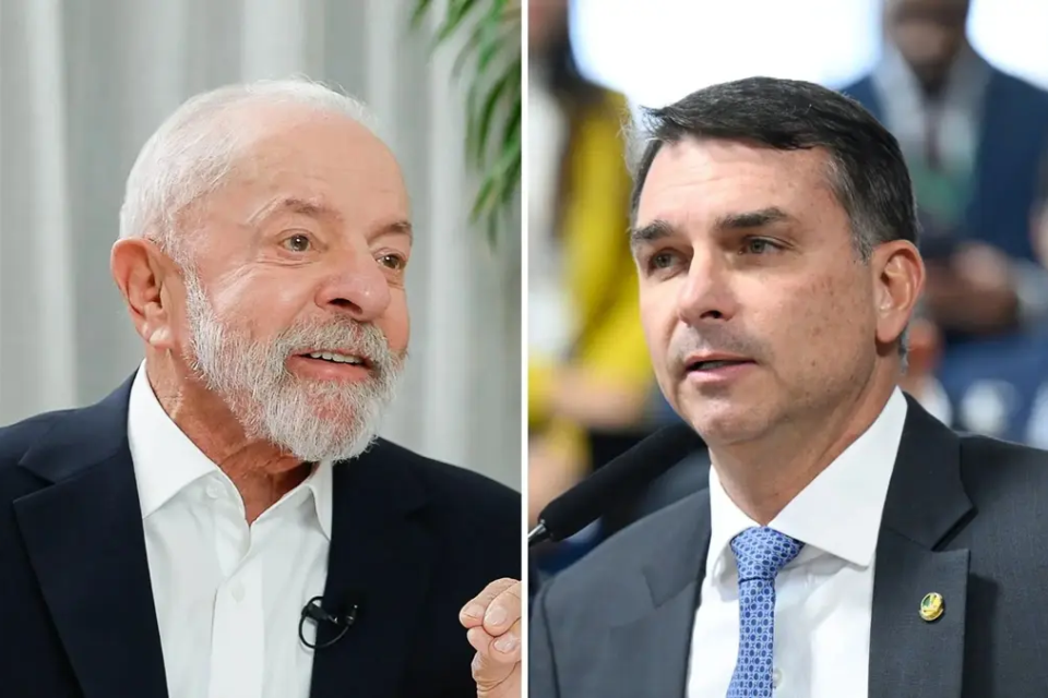 Flávio e Lula - Reprodução internet